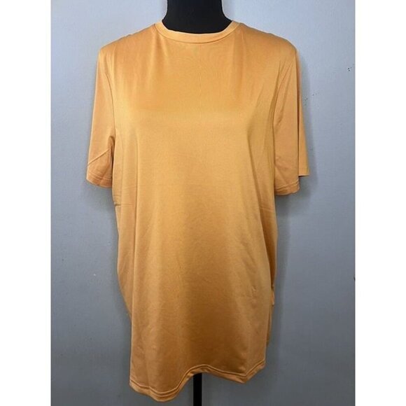 Reebok Women’s Speedway T-shirt Peach Fuzz Color 2X NWT $25 MSRP - Picture 2 of 11